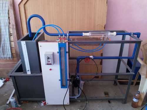 Venturimeter Apparatus With S S Sump Tank Application: College Lab Experiment