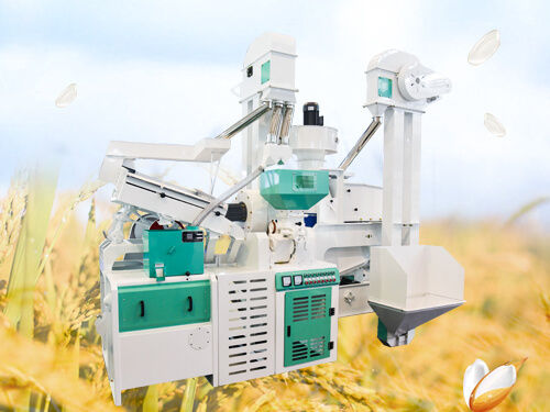 Automatic Rice Mill Machine With 10ton Per Day Capacity And With Low Noise