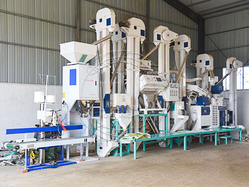 Highly Durable and Long Lasting Finishing 25T Modern Rice Mill Plant with Low Noise