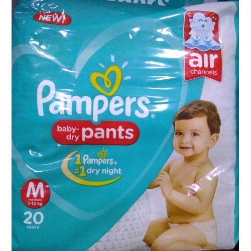 Pampers Medium Size Baby Diapers