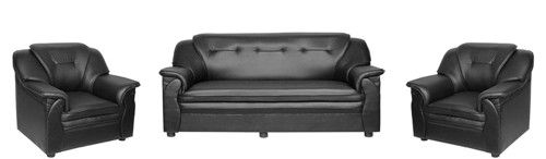 Handmade Black Eden Compact Sofa Set