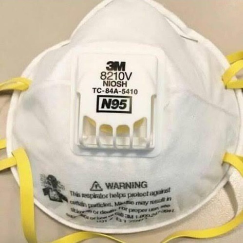 High Grade 3M N95 Face Mask With Exhalation Valve Gender: Unisex