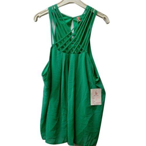 Green Ladies One Piece Dress