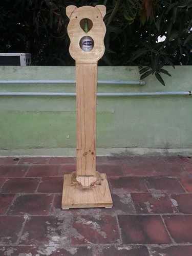 Wooden Hand Sanitizer Stand