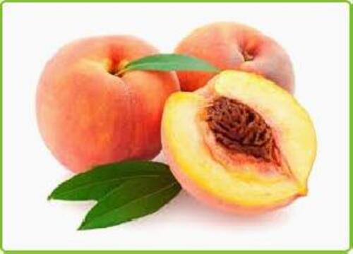 Yellow Fresh Peach Fruits