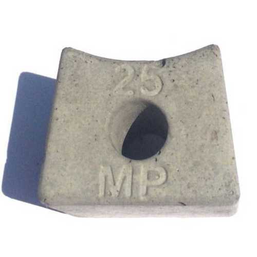 Grey Heat Resistance Rcc Cover Blocks