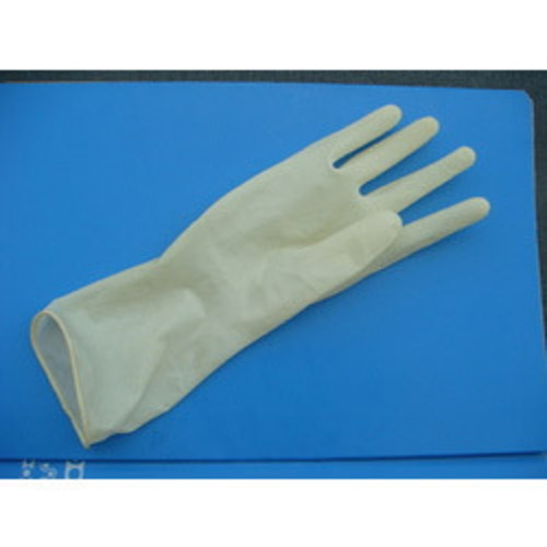 Surgi-Glo Cream White Latex Surgical Gloves Grade: Medical