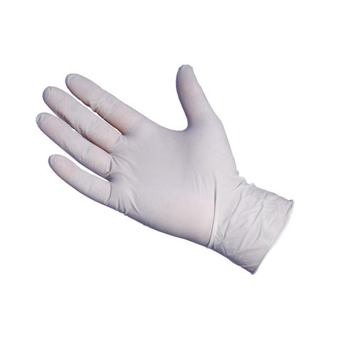 Disposable White Nitrile Hand Gloves