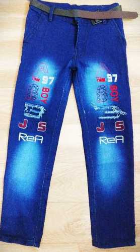 Embroidered Jeans For Kids 32 40