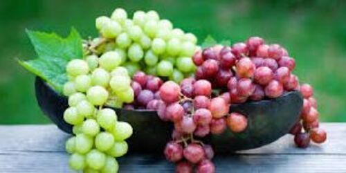 Organic Fresh Green Grapes Fruits