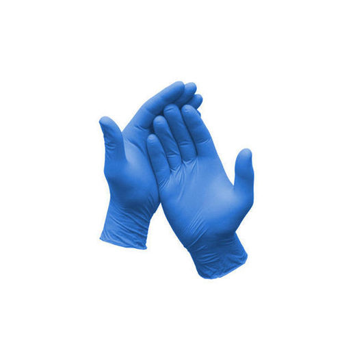 Nitrile Disposable Medical Gloves - 4 Ml Thickness, Full Finger Style | Small, Medium, Large, Extra-large, Blue Color, Disposable Usage