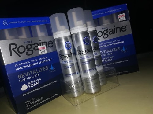 Rogaine Mens Hair Loss And Thinning Treatment For Hair Regrowth, 5%  Minoxidil Foam in __AREA_CODE__, Hyderabad - Shopwise Int
