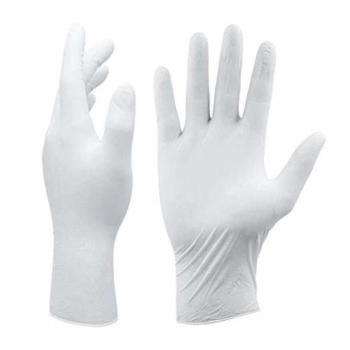 White Color Latex Gloves