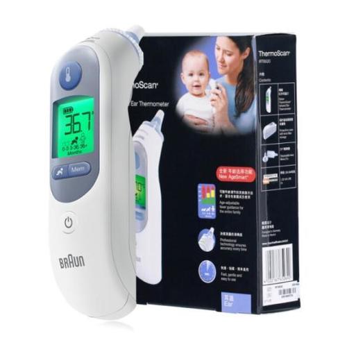 BRAUN - Thermomètre frontal Touch & No Touch BNT 400 avec Age