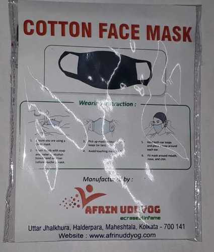 Cotton Face Mask Gender: Unisex