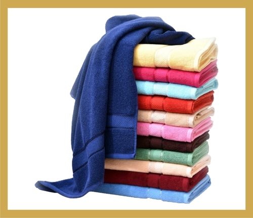 Cotton Solid Terry Bath Towel