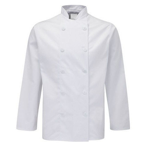 White Cotton Catering Coat Gender: Unisex