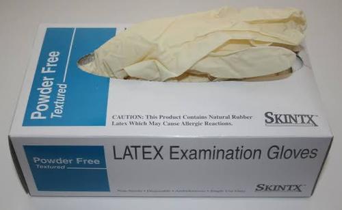 White Latex Examination Gloves