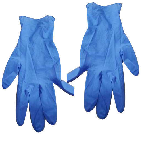 Breathable Disposable Blue Nitrile Gloves