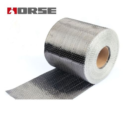 Unidirectional Carbon Fiber Fabric - 0.111mm Thickness, 1.8g/cmÂ³ Density | Available in Various Sizes, High Strength for Seismic Reinforcement and Structural Improvement