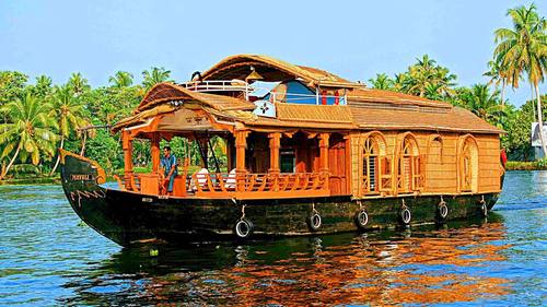 Alleppey Boat House 1 Nigth 2 Day Packaging Service