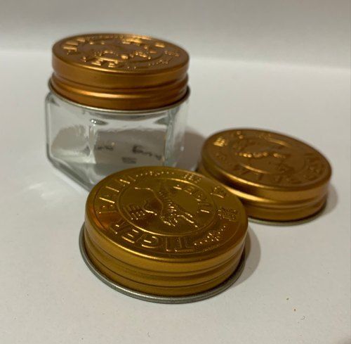 Golden Tin Screw Caps
