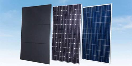 Mono And Poly Crystalline Solar Panels