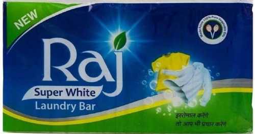 Raj Super White Laundry Detergent Bar Or Cake Apparel