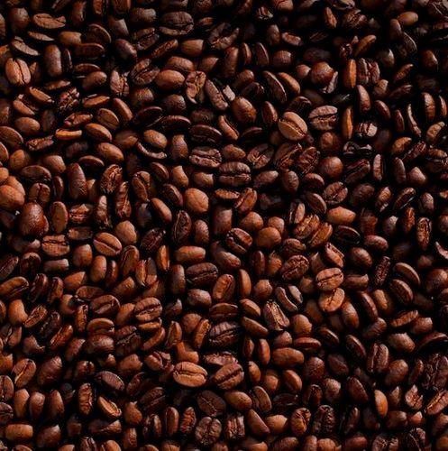 Brown Roasted Coffee Beans