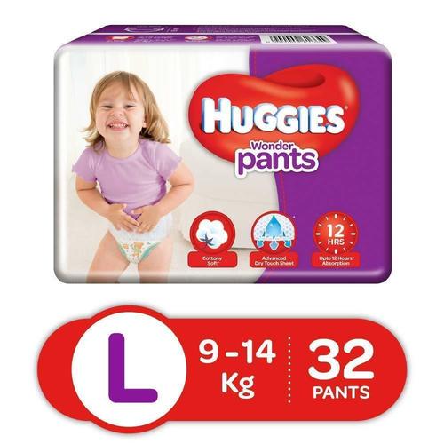 डिस्पोजेबल बेबी डायपर (Huggies)