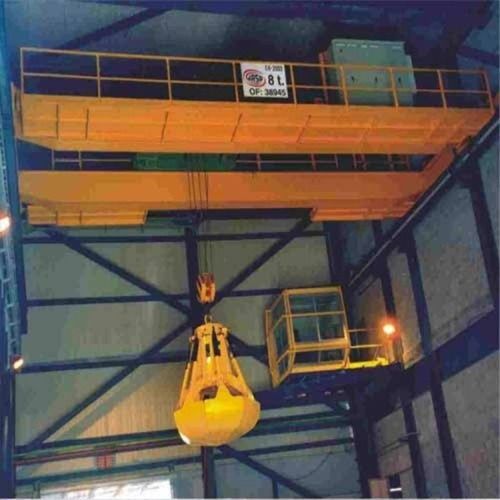 Eot Crane With Grab And Bucket With Camera Application: Industrial