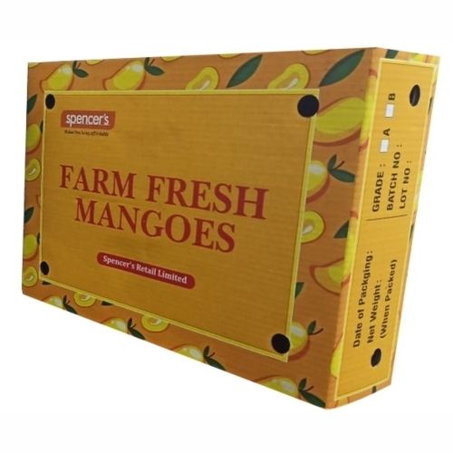 Black Mango Fruit Packaging Boxes