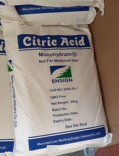 Monohydrate Citric Acid Anhydrous