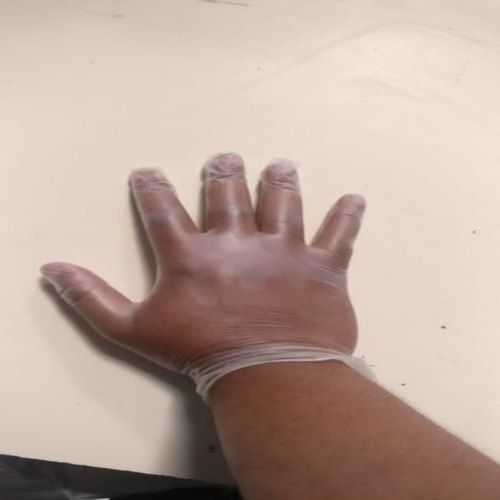 Non-sterile Transparent Vinyl Examination Gloves