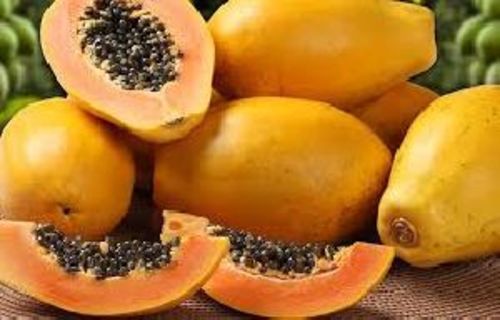 Orange Fresh Papaya Fruits