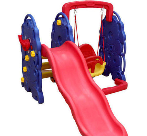 Outdoor Playground Plastic Elephant Slide Combo