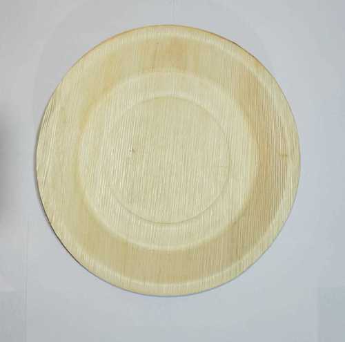 Brown Round Shape Areca Leaf Plates