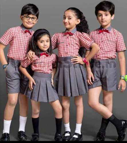 Breathable School Boys And Girls Uniform