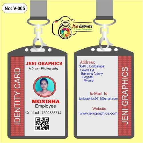 Office Employee Photo ID Cards