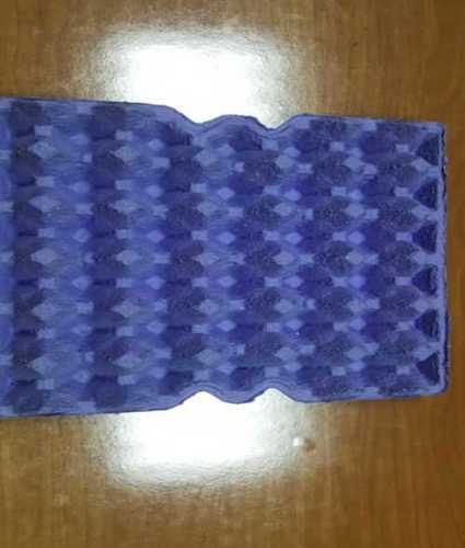 Blue Corrugated Paper Egg Trays