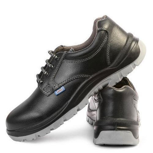 Black Industrial Safety Shoes Insole Material: Rubber