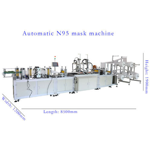 Electric Powered Fully Automatic N95 Face Mask Making Machine