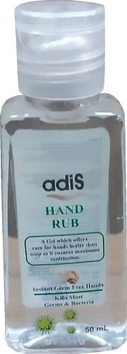 Hand Sanitizer 50 Ml Gel Application: Medical And Domestic