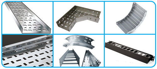 Perforated Metal Cable Tray Length: 3  Meter (M)