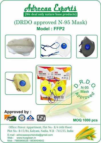 Personal Safety N95 Face Mask Gender: Unisex