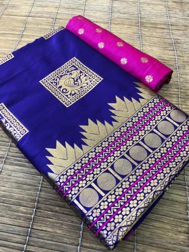 Smooth Finish Banarasi Silk Saree