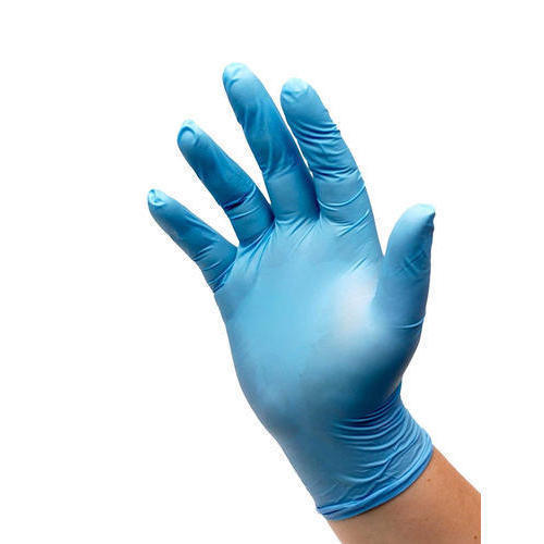 Blue Nitrile Examination Gloves