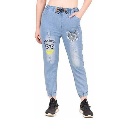Buy CAMERON Boyfriend fit Denim Jogger Pants Jeans for WomensGirls at  Amazonin