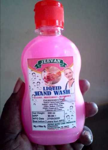 Pink Herbal Hand Liquid Wash