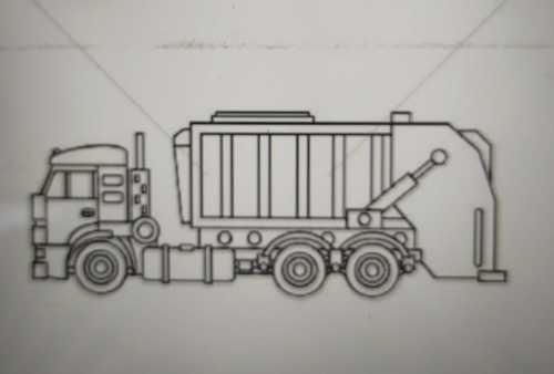 Refuse Compactor (Garbage Compactor Truck)